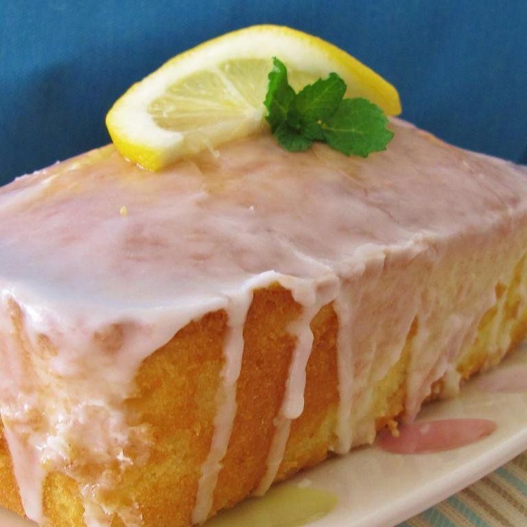 Lemon Drizzle Cake with Coconut