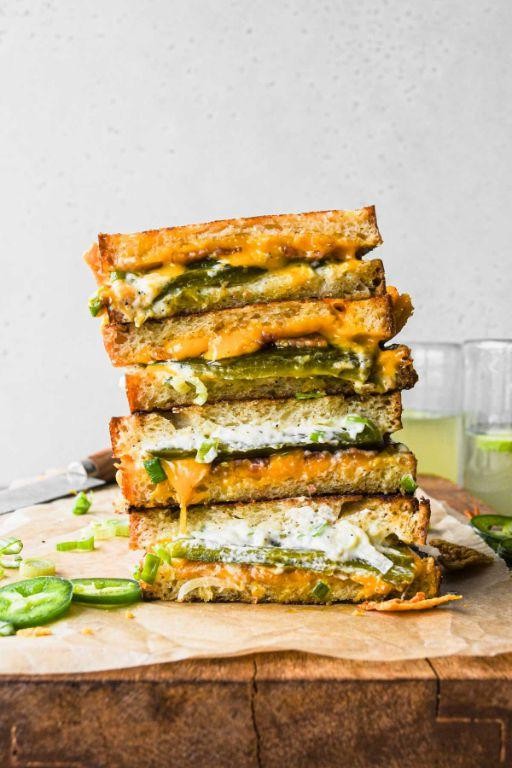 Lemon Drop Pepper Grilled Cheese