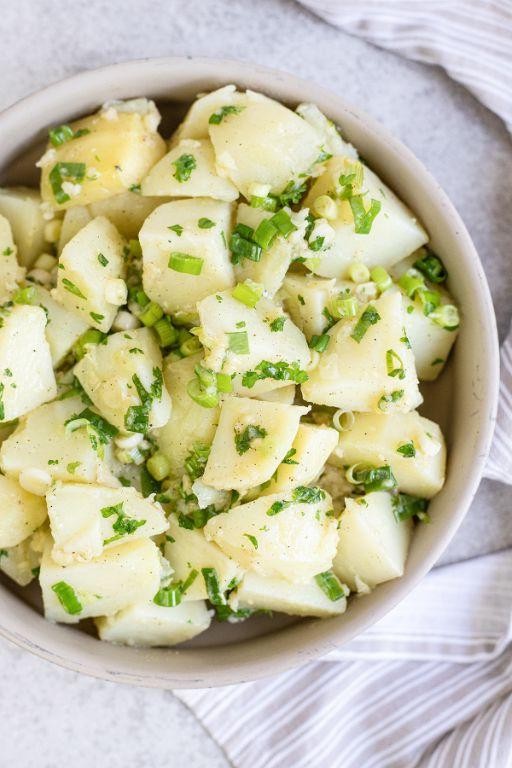 Lemon Garlic Potato Salad
