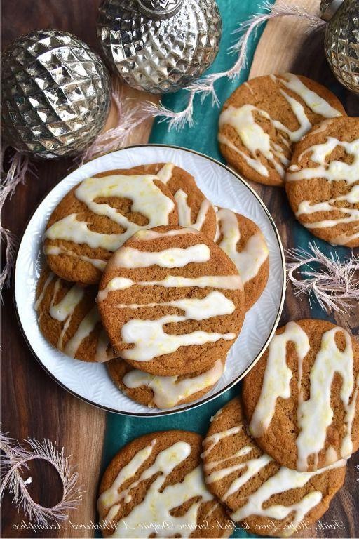 Lemon Gingerbread Cookies