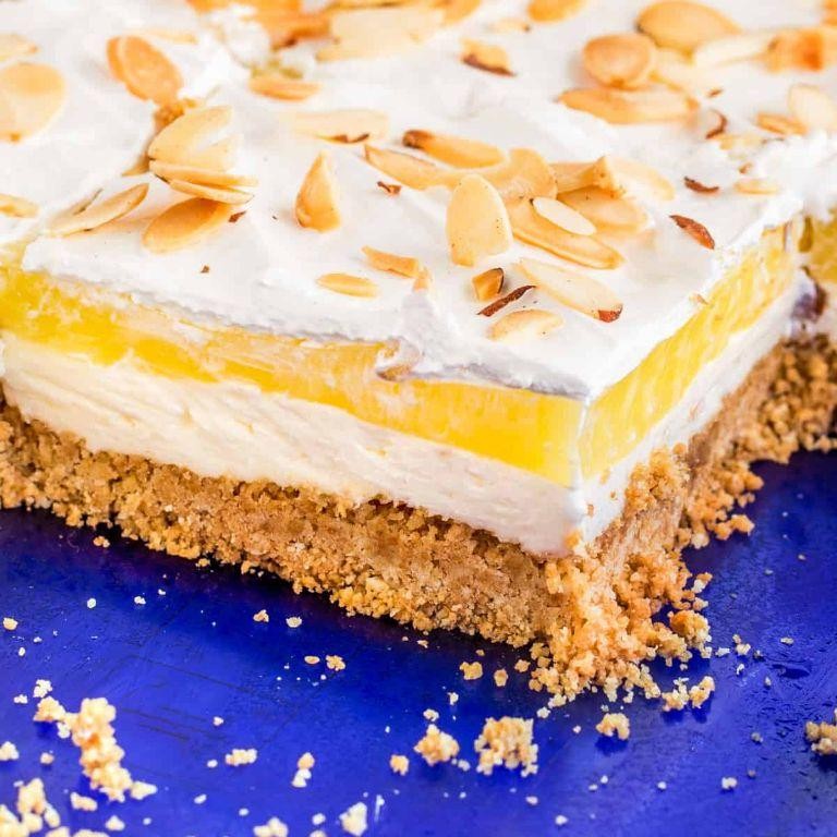 Lemon Lush Dessert with Graham Cracker Crust
