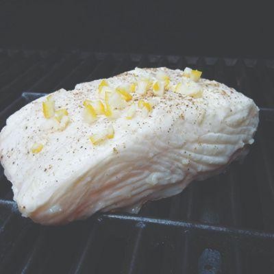 Lemon Pepper Grilled Halibut