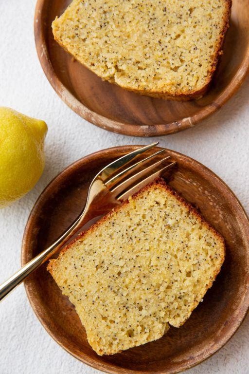 Lemon Poppy Seed Almond Flour Bread