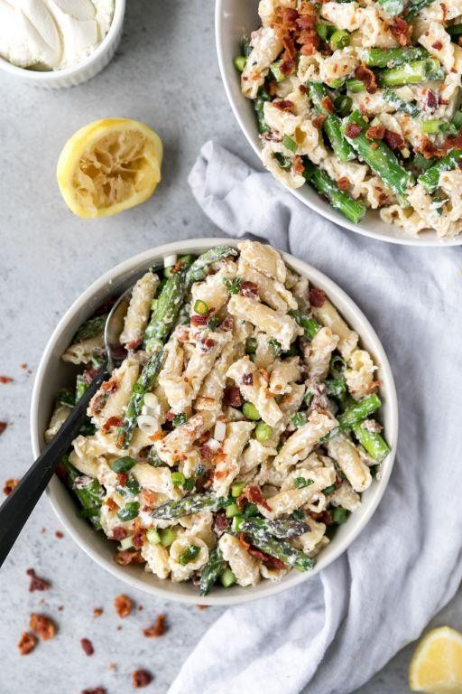 Lemon Ricotta Asparagus Pasta