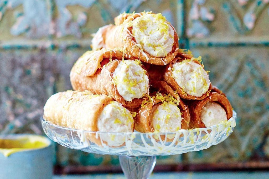 Lemon Ricotta Cannoli Filling