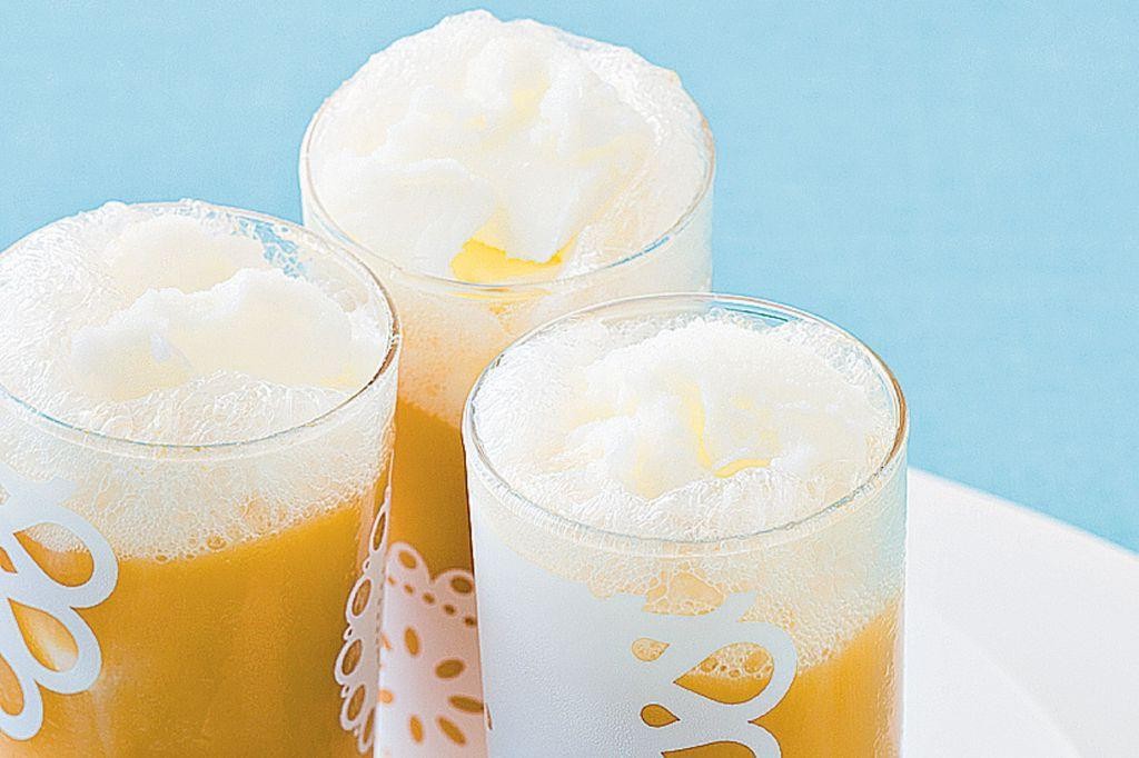 Lemon Sorbet Ginger Ale Float
