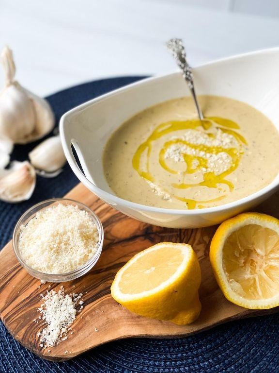 Lemon-Anchovy Caesar Dressing