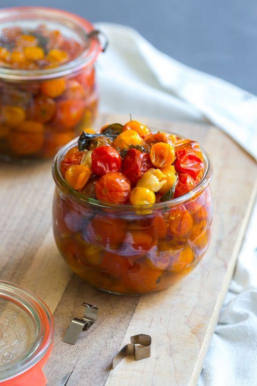 Lemon-Thyme Cherry Tomato Conserve