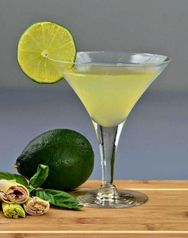 Lemongrass Vodka Gimlet