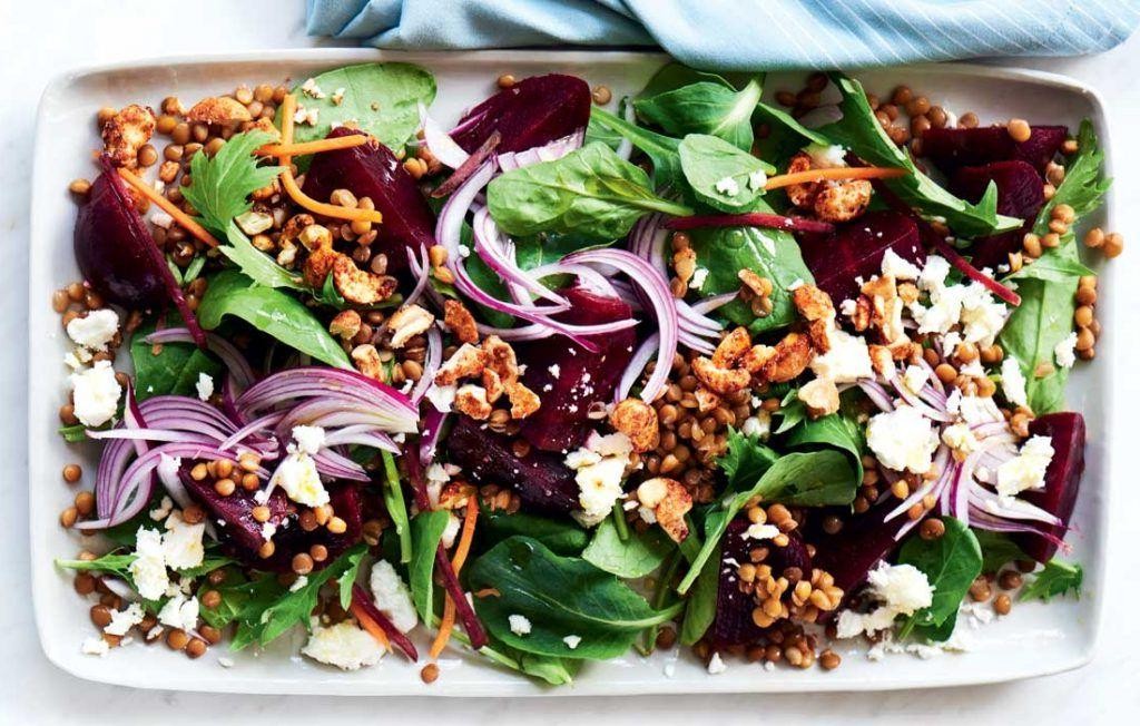 Lentil and Beetroot Fertility Salad
