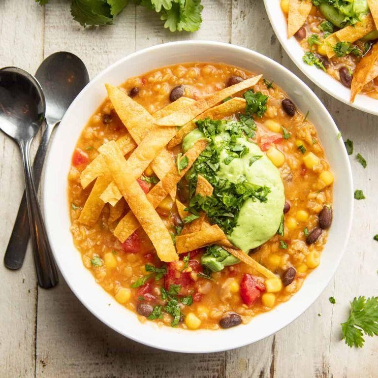 18 Delicious Quick and Easy Taco Soup Recipes Flavorful