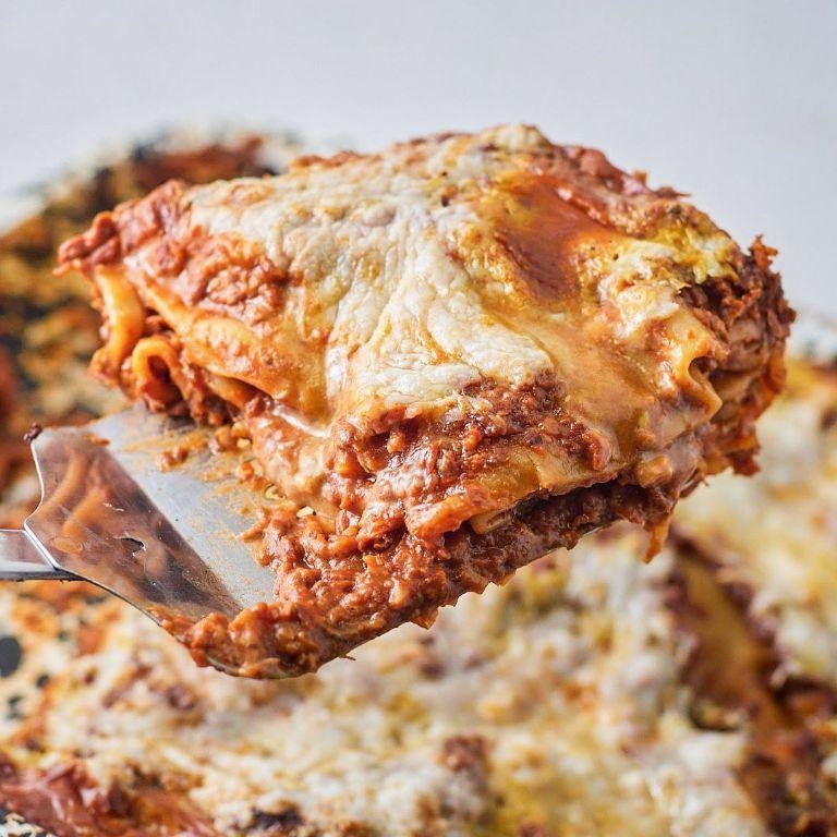 Lentil and Walnut Lasagna Casserole