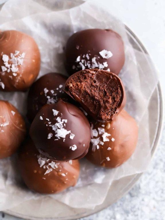 Licor 43 Chocolate Truffles with Sea Salt