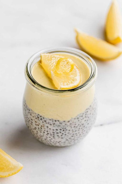 Light Lemon Chia Seed Pudding