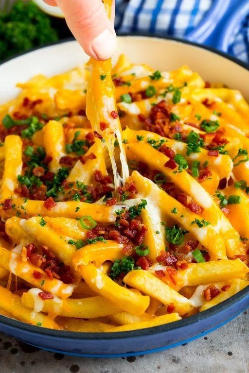 Loaded Cheese and Bacon Pommes Frites