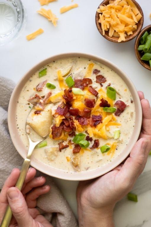 Loaded Potato Corn Chowder