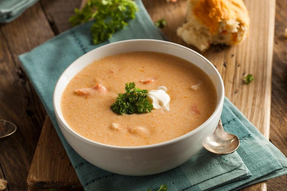 Lobster Bisque with a Dash of Cognac
