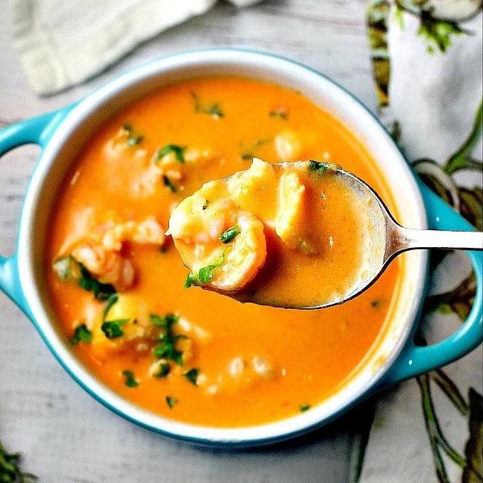 Lobster Bisque with a Tomato Base
