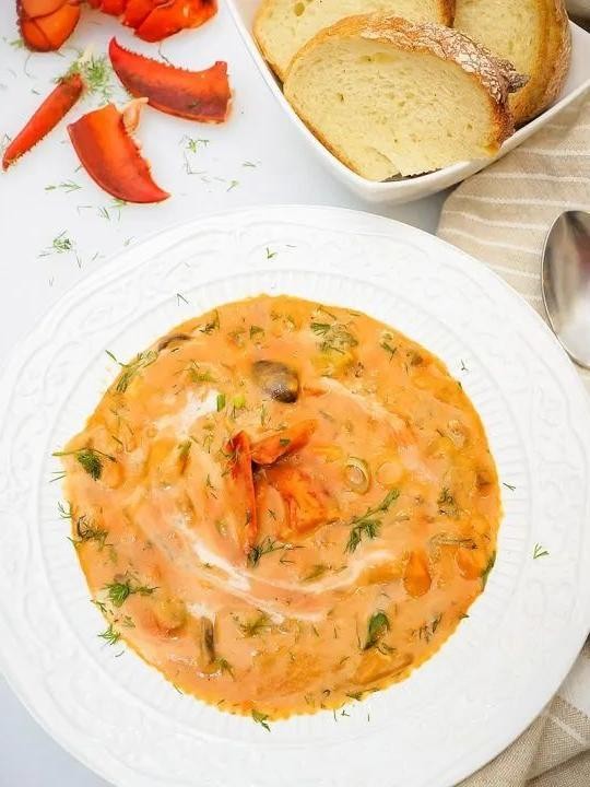 Lobster Bisque-Style Chowder