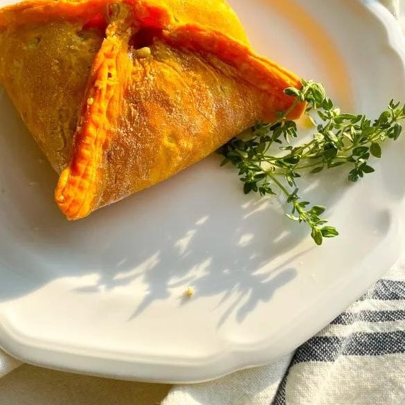 Lobster and Crab Jamaican Patty