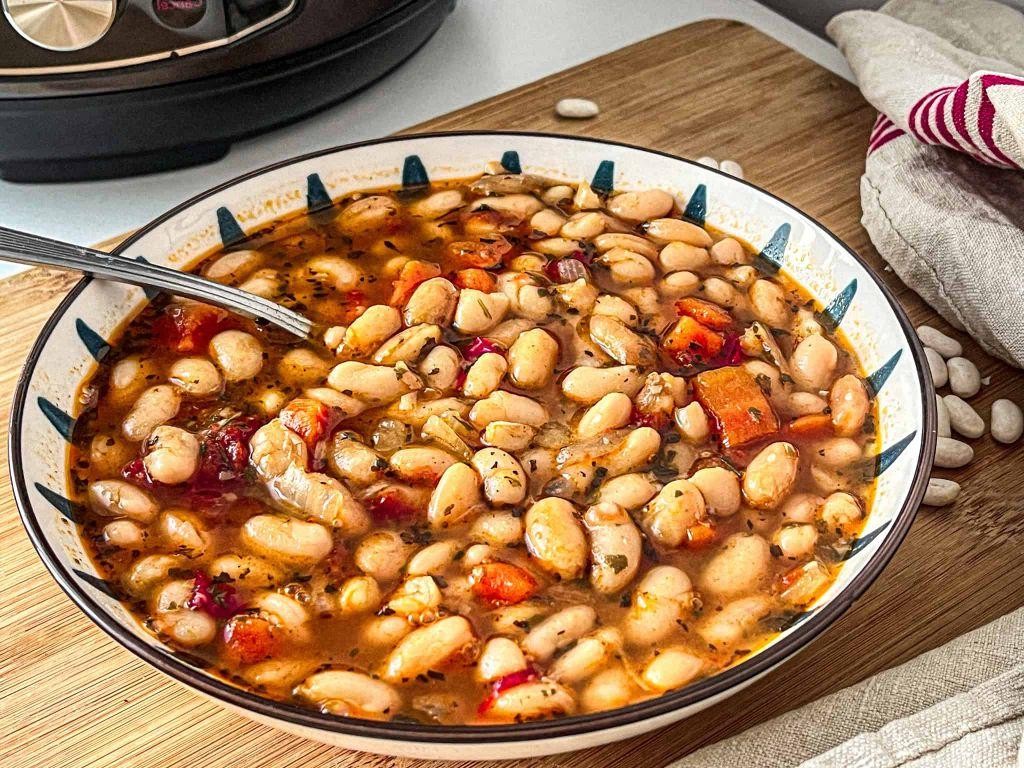 Lovage and White Bean Stew