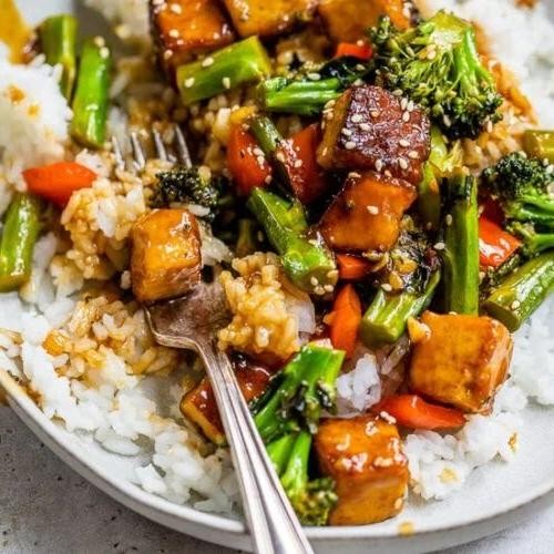 Low Sodium Vegetable and Tofu Stir-Fry