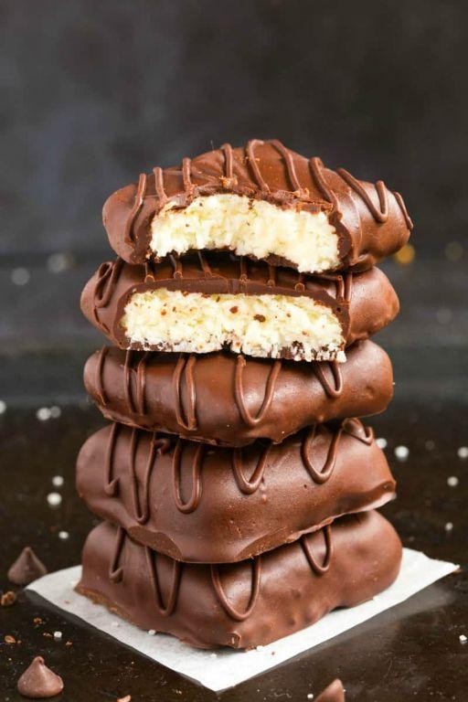 Low-Carb Keto Chocolate Coconut Bars