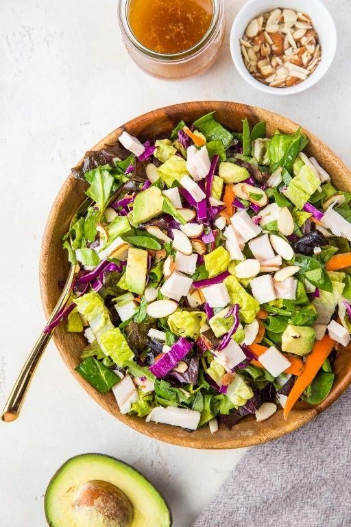 Low-Carb Turkey and Avocado Salad