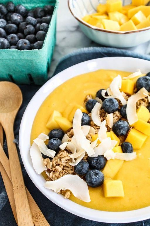 Luscious Mango Coconut Smoothie