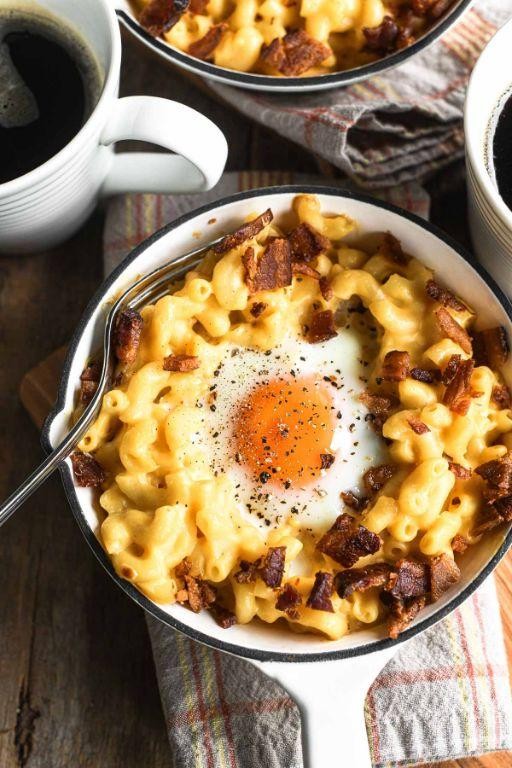 Mac and Cheese Breakfast Casserole