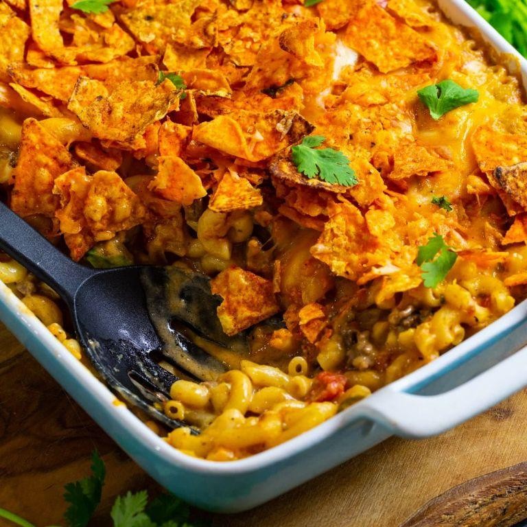 Mac and Cheese Nachos