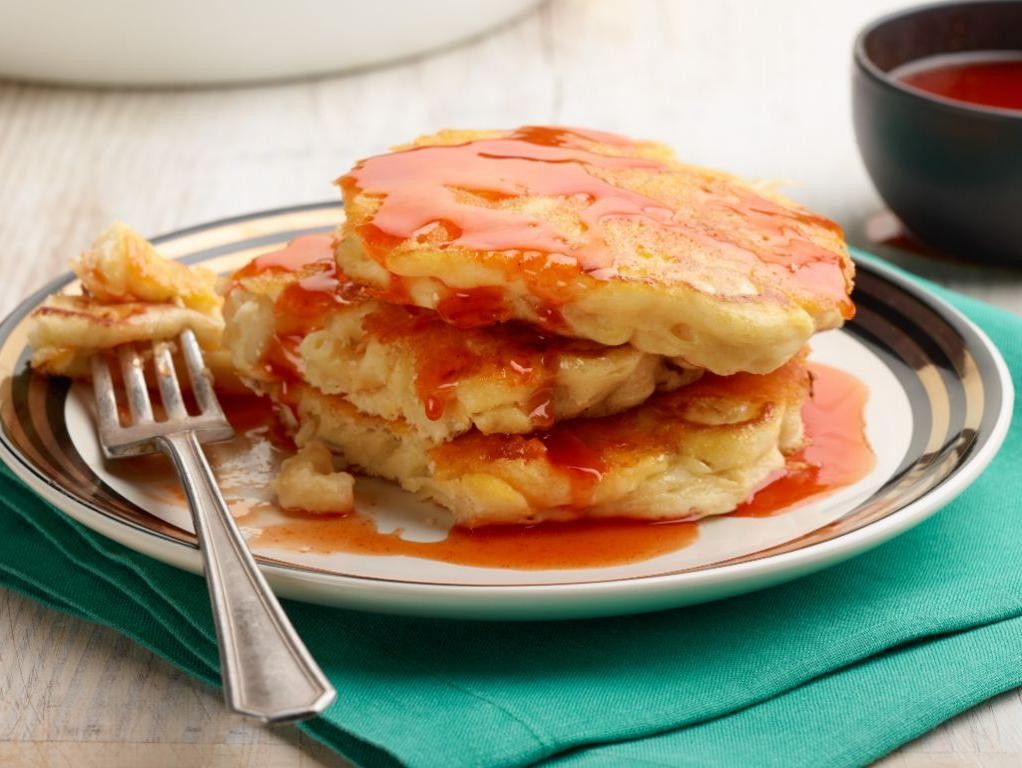 Mac and Cheese Pancakes