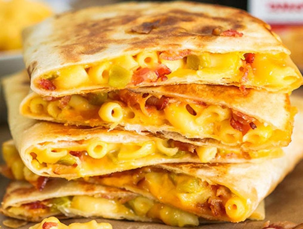 Mac and Cheese Quesadillas