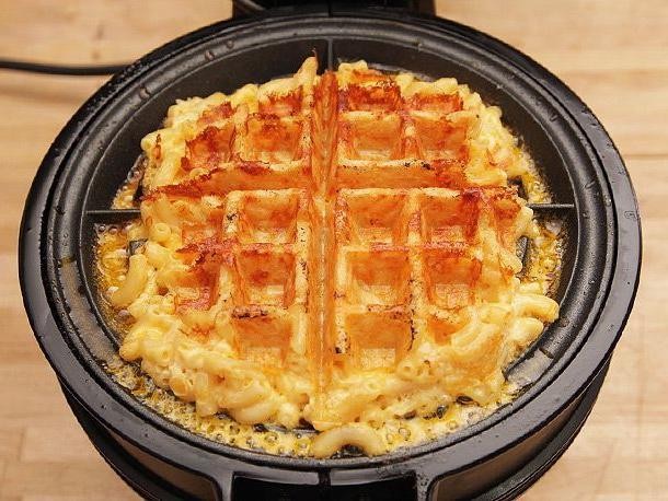 Mac and Cheese Waffles