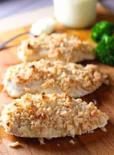Macadamia Crusted Chicken