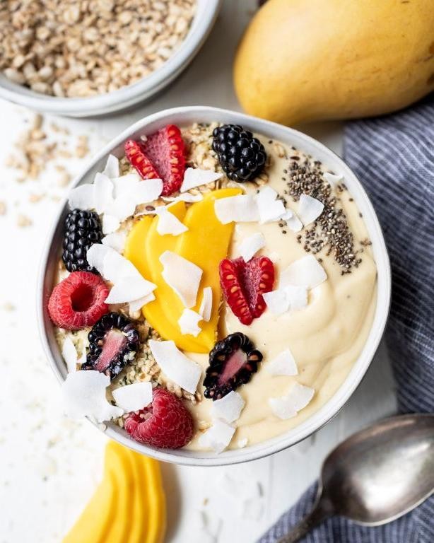 Mango Coconut Smoothie Bowl