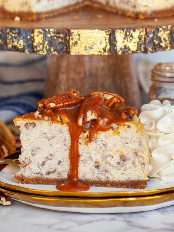 Maple Pecan Cheesecake