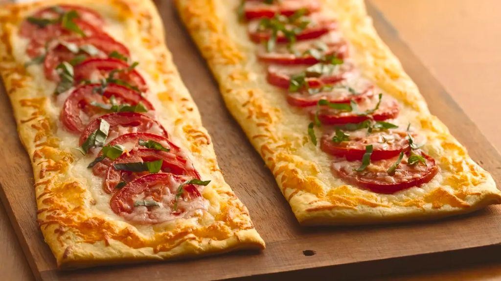 Margherita Crescent Roll Pizza