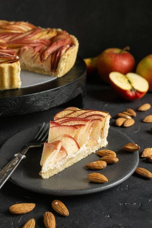 Marzipan and Apple Tart