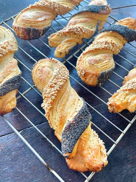 Marzipan-Filled Danish Pastries
