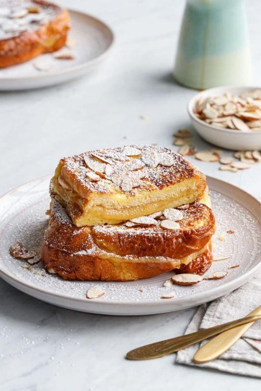 Marzipan-Stuffed Brioche Rolls