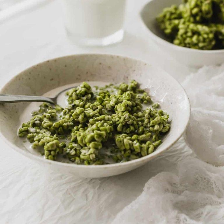 Matcha Green Tea Cereal Mix