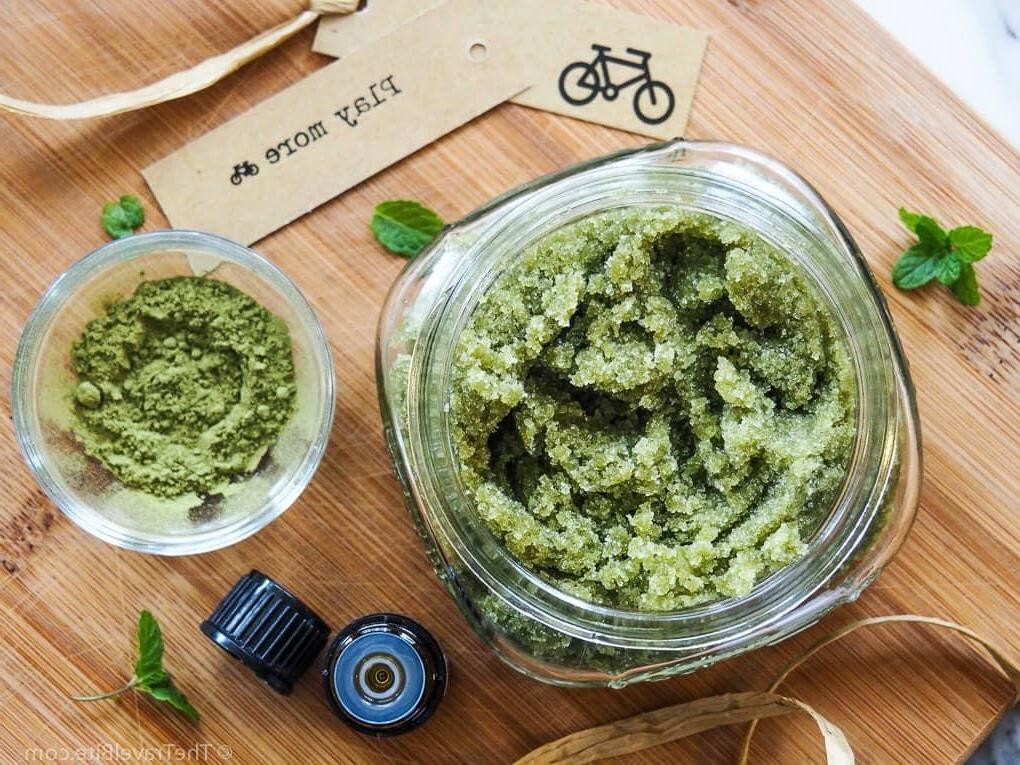 Matcha and Sugar Scrub