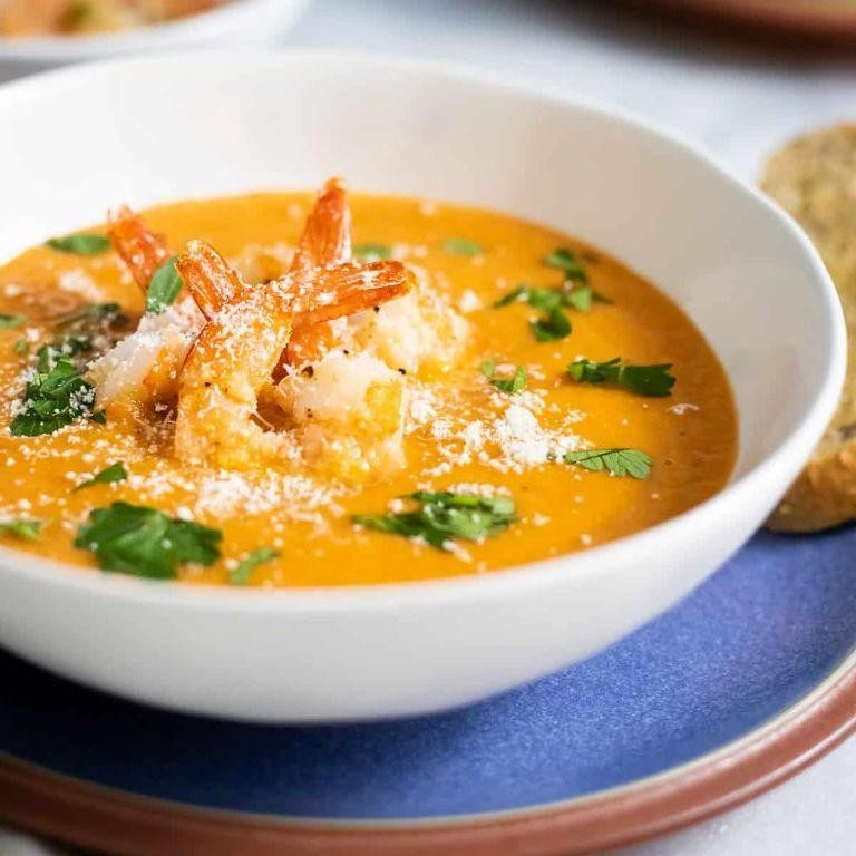 Mediterranean Seafood Bisque with Fennel