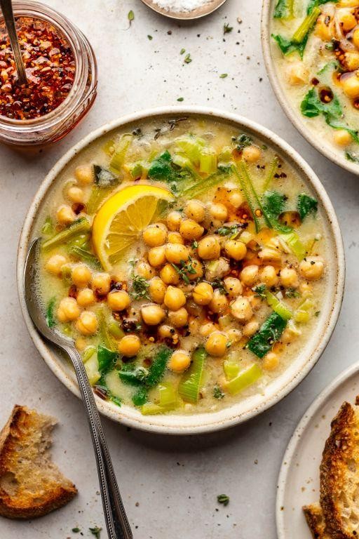 Mediterranean-Inspired Chickpea and Olive Casserole