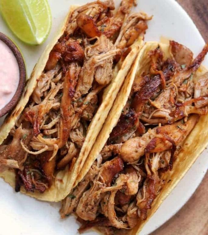 Mexican Style Pressure Cooked Chicken Thighs
