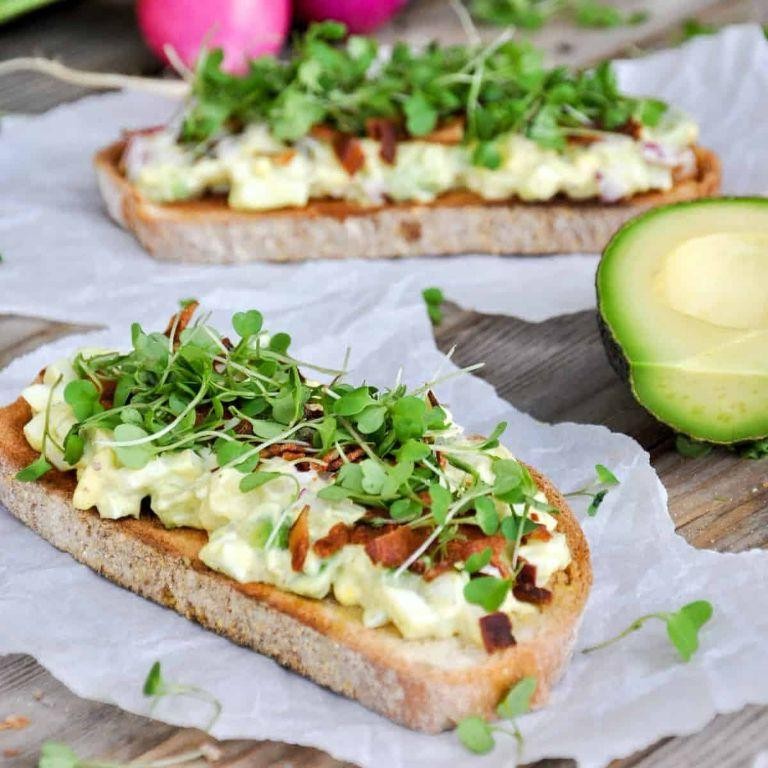 Microgreen and Avocado Toast