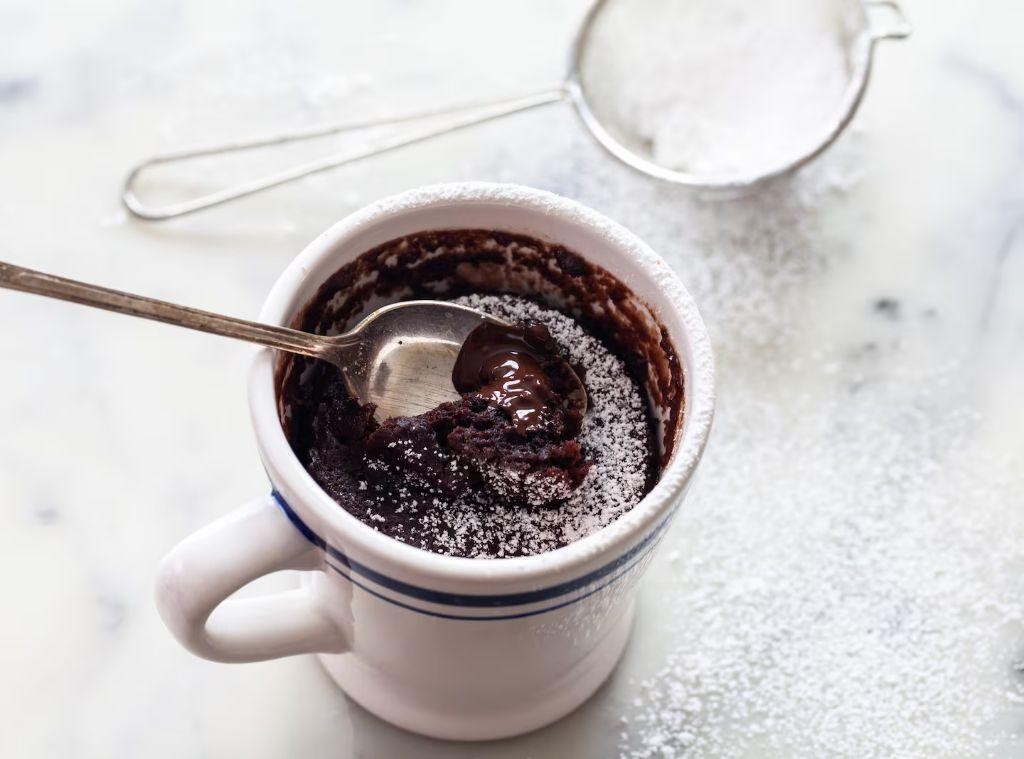 Microwave Fudge in a Mug