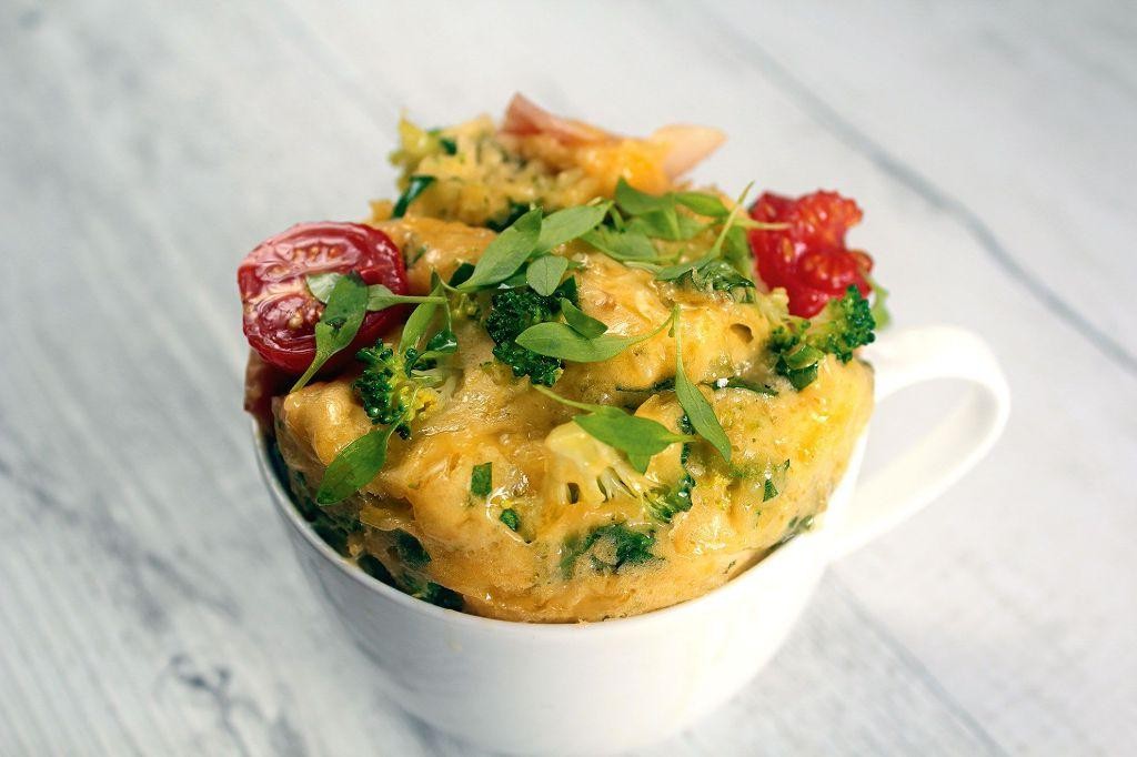 Microwave Quiche in a Mug