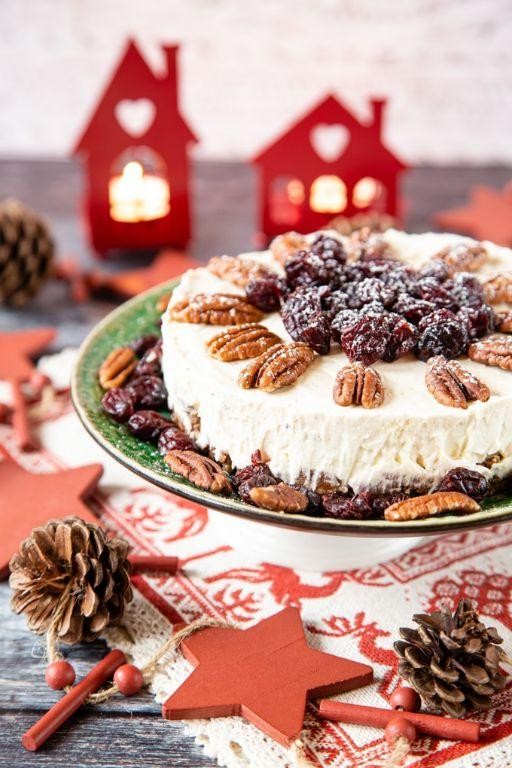 Mincemeat Swirl Cheesecake